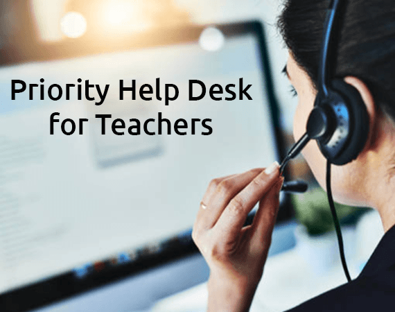 Priority Help Desk for Teachers